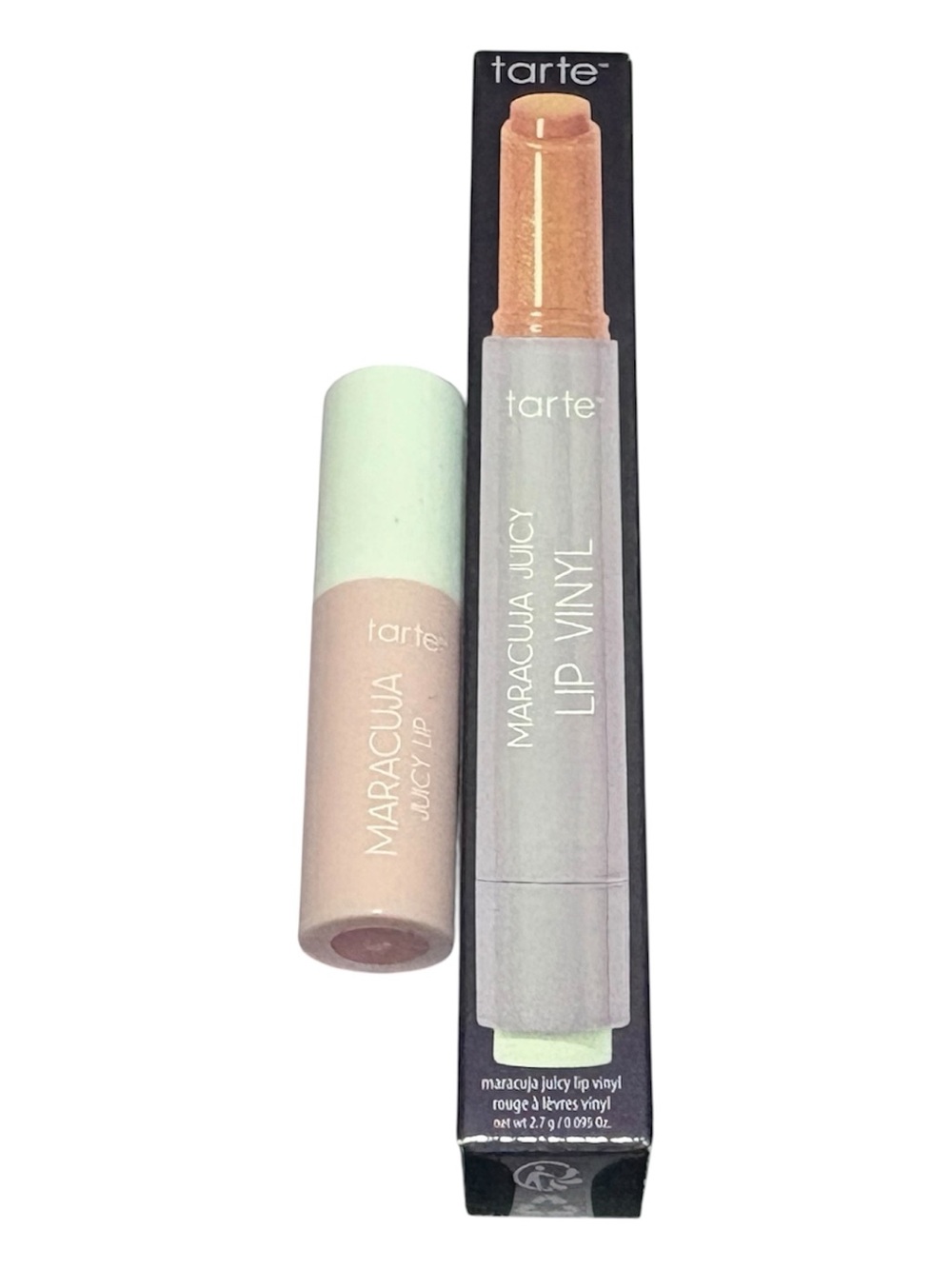 Tarte Maracuja Juicy Lip High Shine Vinyl Gloss in Shimmering Daisy & Mini Rose